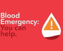 Memorial Blood Centers Issues Second Blood Emergency of the Season